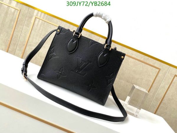 Louis Vuitton 1:1 Mirror Replica OnTheGo PM black YB26842831245