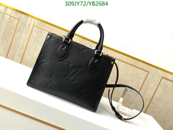 Louis Vuitton 1:1 Mirror Replica OnTheGo PM black YB26842831245