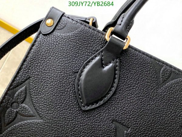 Louis Vuitton 1:1 Mirror Replica OnTheGo PM black YB26842831245