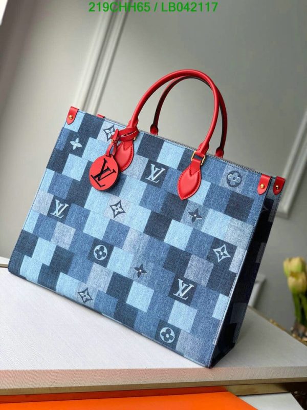 Louis Vuitton 1:1 Mirror Replica OnTheGo Tote Bag LB04211726954