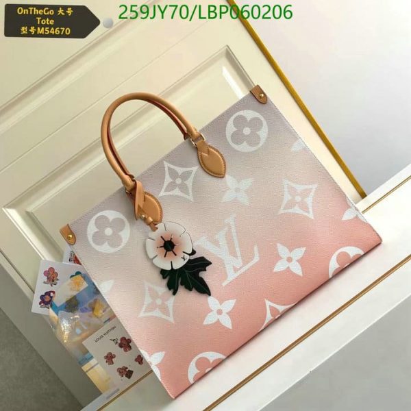 Louis Vuitton 1:1 Mirror Replica OnTheGo Tote Bag LBP0602061258