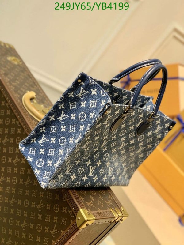 Louis Vuitton 1:1 Mirror Replica Onthego MM Navy Blue YB41998312567