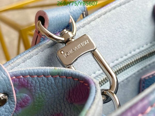 Louis Vuitton 1:1 Mirror Replica Onthego Stardust Lilas On The Go Leather Satchel YB56071031245