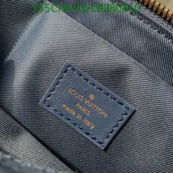 Louis Vuitton 1:1 Mirror Replica Outdoor Bumbag in Purple Monogram Denim LB08081076543