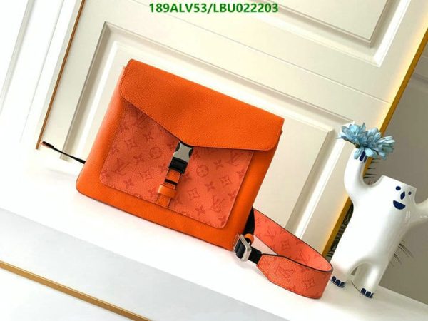 Louis Vuitton 1:1 Mirror Replica Outdoor Flap Messenger Taigarama Bag LBU0222035634