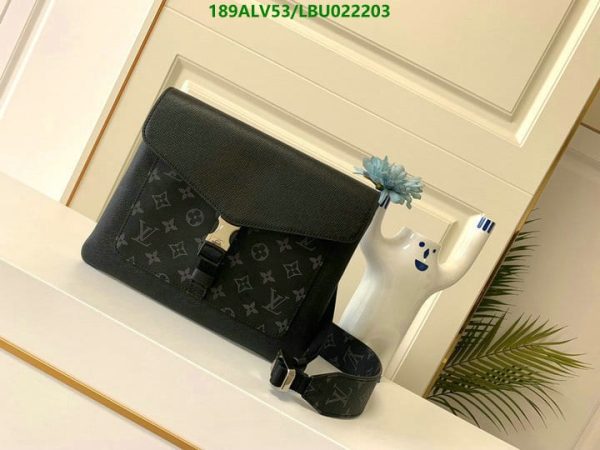 Louis Vuitton 1:1 Mirror Replica Outdoor Flap Messenger Taigarama Bag LBU0222035634