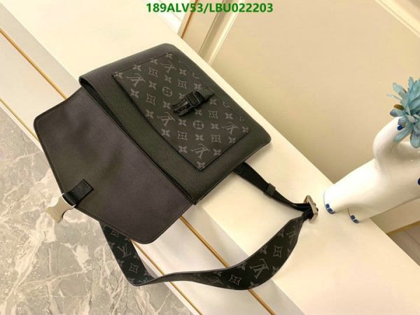 Louis Vuitton 1:1 Mirror Replica Outdoor Flap Messenger Taigarama Bag LBU0222035634