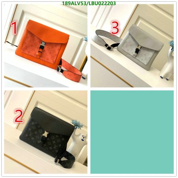 Louis Vuitton 1:1 Mirror Replica Outdoor Flap Messenger Taigarama Bag LBU0222035634