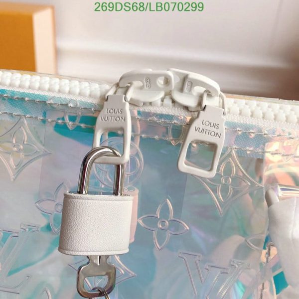 Louis Vuitton 1:1 Mirror Replica PRISM KEEPALL BANDOULIERE LB07029921324