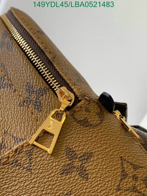 Louis Vuitton 1:1 Mirror Replica Palm Springs Backpack Reverse Monogram Canvas Mini LBA0521483188