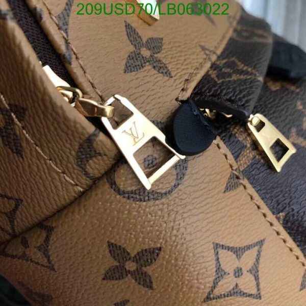 Louis Vuitton 1:1 Mirror Replica Palm Springs Mini Backpack LB06302212458