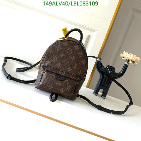 Louis Vuitton 1:1 Mirror Replica Palm Springs backpack LBL0831091248