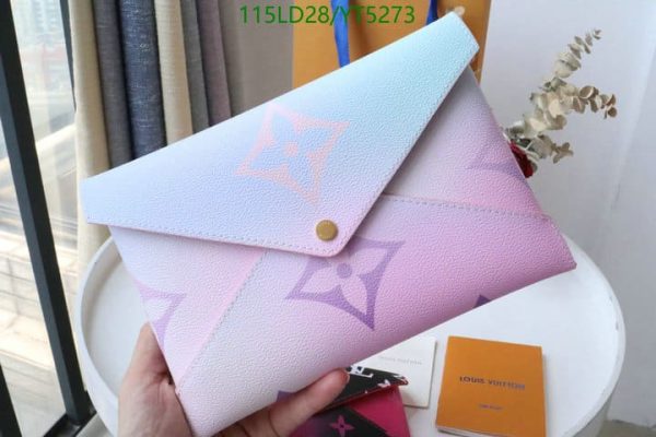 Louis Vuitton 1:1 Mirror Replica Pastel Sunset Kirigami Pochette Trio Pouch YT52738521367