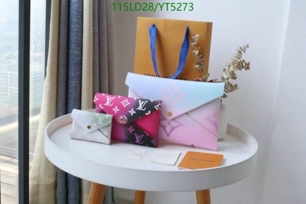 Louis Vuitton 1:1 Mirror Replica Pastel Sunset Kirigami Pochette Trio Pouch YT52738521367