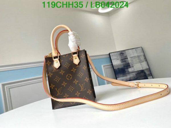 Louis Vuitton 1:1 Mirror Replica Petit Sac Plat Handbag LB04202412458