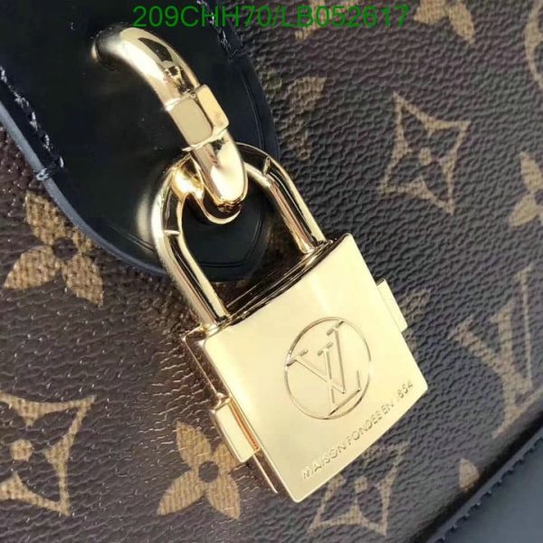 Louis Vuitton 1:1 Mirror Replica Petite Bento Box Handbag Reverse Monogram Canvas LB05261795123