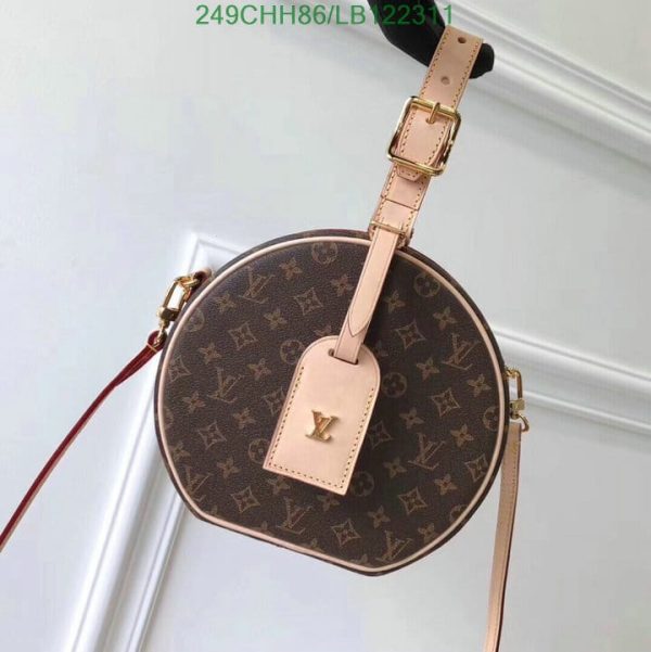 Louis Vuitton 1:1 Mirror Replica Petite Boite Chapeau Monogram Canvas LB12231193124