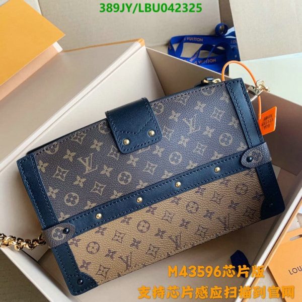 Louis Vuitton 1:1 Mirror Replica Petite Malle Bag LBU0423252365