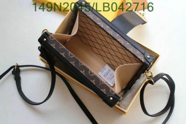 Louis Vuitton 1:1 Mirror Replica Petite Malle Handbag LB04271626587