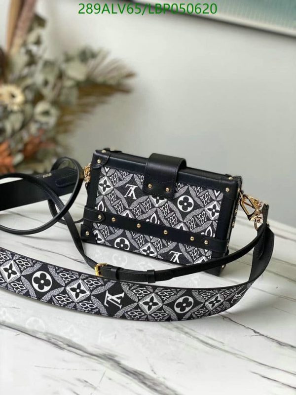 Louis Vuitton 1:1 Mirror Replica Embroidered Petite Malle Bag LBP0506202359