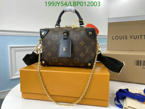 Louis Vuitton 1:1 Mirror Replica Petite Malle Souple Handbag LBP0120031257