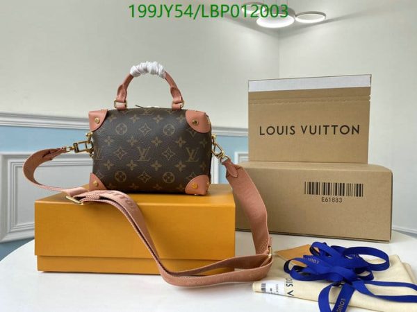 Louis Vuitton 1:1 Mirror Replica Petite Malle Souple Handbag LBP0120031257