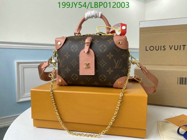 Louis Vuitton 1:1 Mirror Replica Petite Malle Souple Handbag LBP0120031257