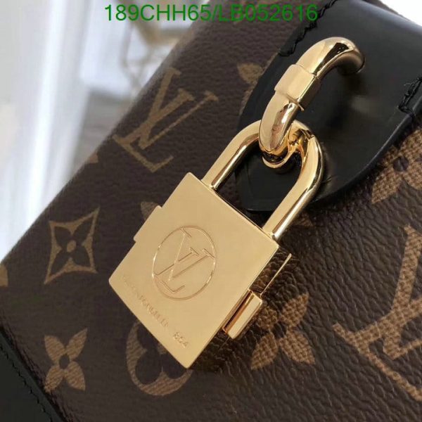 Louis Vuitton 1:1 Mirror Replica Petite Malle Souple Handbag Monogram Canvas LB05261694123