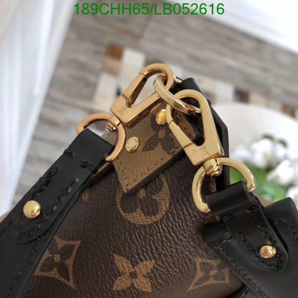 Louis Vuitton 1:1 Mirror Replica Petite Malle Souple Handbag Monogram Canvas LB05261694123