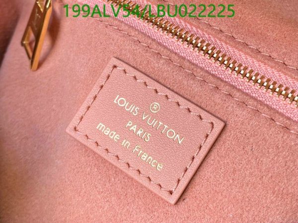 Louis Vuitton 1:1 Mirror Replica Petite Malle Souple Monogram Rose Peche FULLSET LBU0222251932