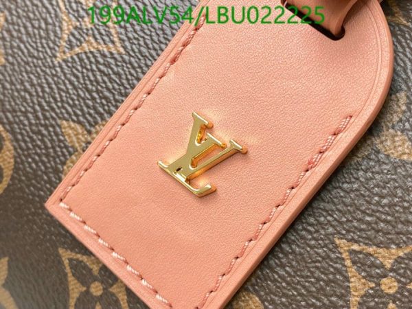 Louis Vuitton 1:1 Mirror Replica Petite Malle Souple Monogram Rose Peche FULLSET LBU0222251932