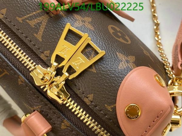 Louis Vuitton 1:1 Mirror Replica Petite Malle Souple Monogram Rose Peche FULLSET LBU0222251932