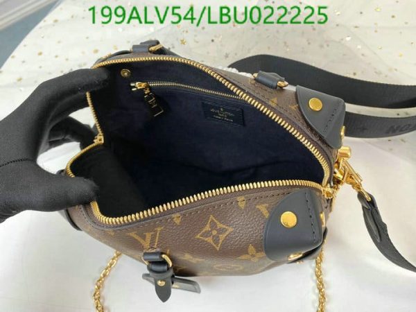 Louis Vuitton 1:1 Mirror Replica Petite Malle Souple Monogram Rose Peche FULLSET LBU0222251932