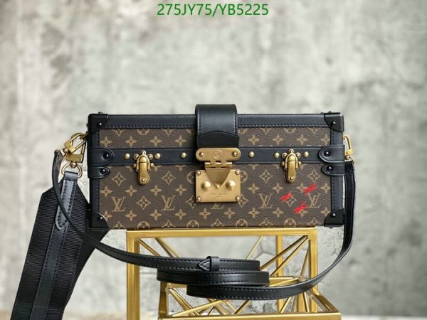 Louis Vuitton 1:1 Mirror Replica Petite Malle Trim Shoulder Bag YB52253648951