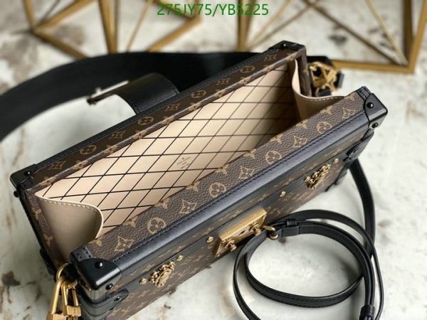 Louis Vuitton 1:1 Mirror Replica Petite Malle Trim Shoulder Bag YB52253648951