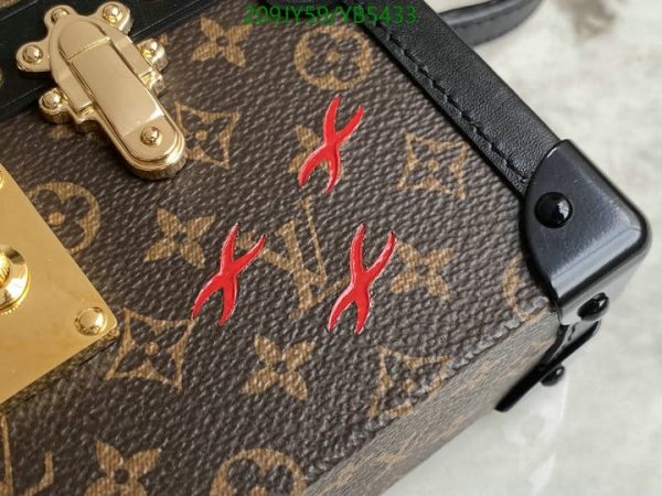 Louis Vuitton 1:1 Mirror Replica Petite Malle trunk crossbody shoulder bag YB54333659751