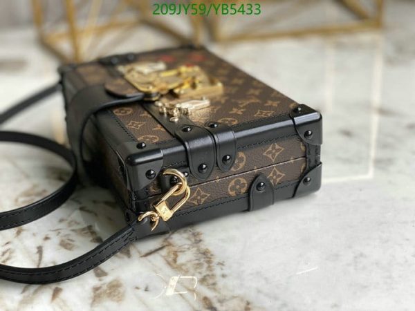 Louis Vuitton 1:1 Mirror Replica Petite Malle trunk crossbody shoulder bag YB54333659751