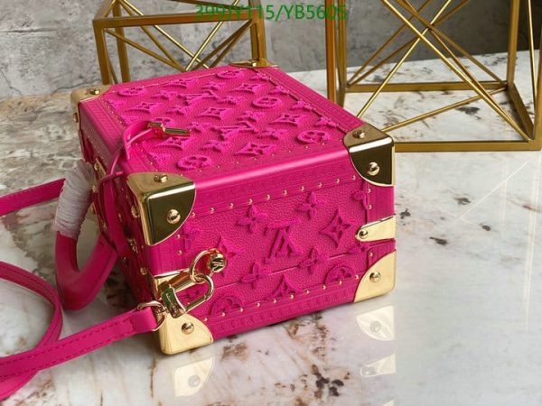 Louis Vuitton 1:1 Mirror Replica Petite Valise Rose red YB56051131567