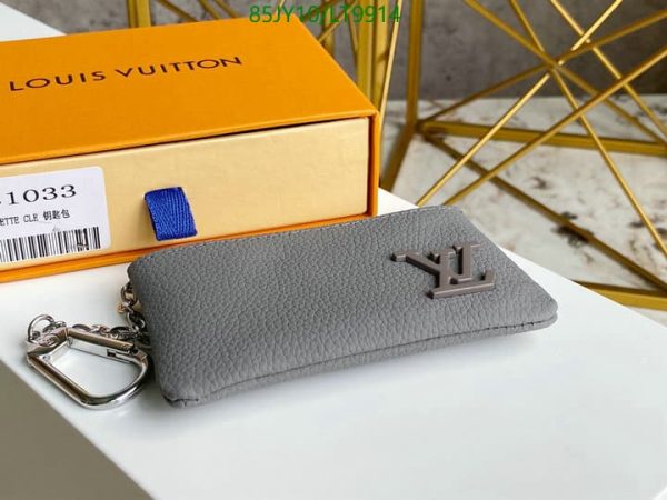 Louis Vuitton 1:1 Mirror Replica Plain Leather Logo Clutches Bag LT99145768123