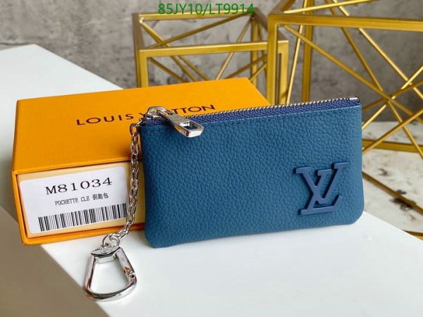 Louis Vuitton 1:1 Mirror Replica Plain Leather Logo Clutches Bag LT99145768123