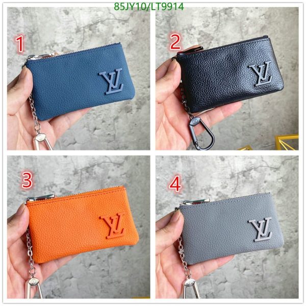 Louis Vuitton 1:1 Mirror Replica Plain Leather Logo Clutches Bag LT99145768123