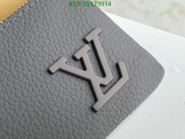 Louis Vuitton 1:1 Mirror Replica Plain Leather Logo Clutches Bag LT99145768123