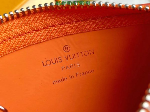 Louis Vuitton 1:1 Mirror Replica Plain Leather Logo Clutches Bag LT99145768123