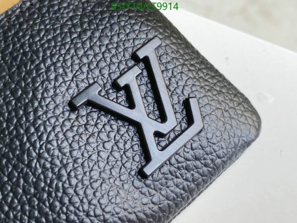 Louis Vuitton 1:1 Mirror Replica Plain Leather Logo Clutches Bag LT99145768123