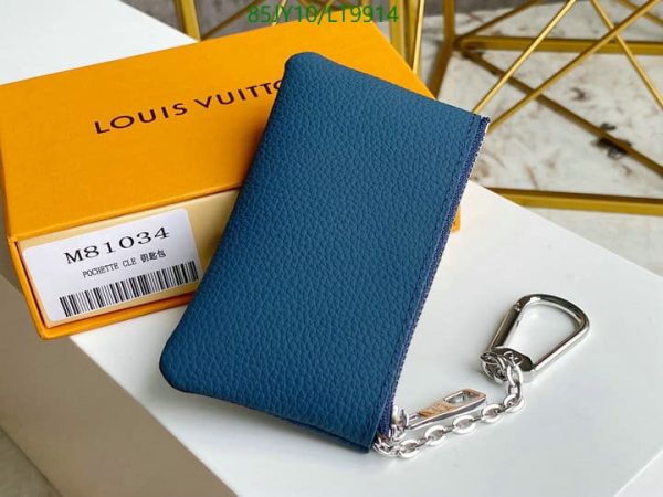 Louis Vuitton 1:1 Mirror Replica Plain Leather Logo Clutches Bag LT99145768123