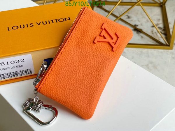 Louis Vuitton 1:1 Mirror Replica Plain Leather Logo Clutches Bag LT99145768123