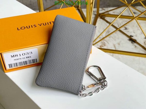 Louis Vuitton 1:1 Mirror Replica Plain Leather Logo Clutches Bag LT99145768123