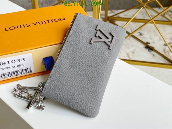 Louis Vuitton 1:1 Mirror Replica Plain Leather Logo Clutches Bag LT99145768123