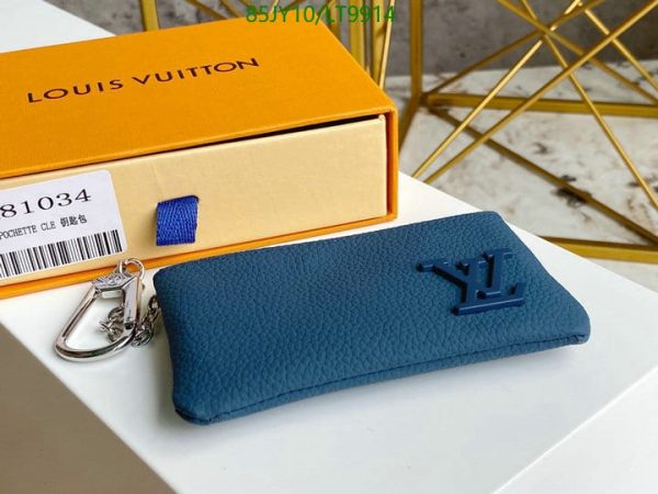 Louis Vuitton 1:1 Mirror Replica Plain Leather Logo Clutches Bag LT99145768123