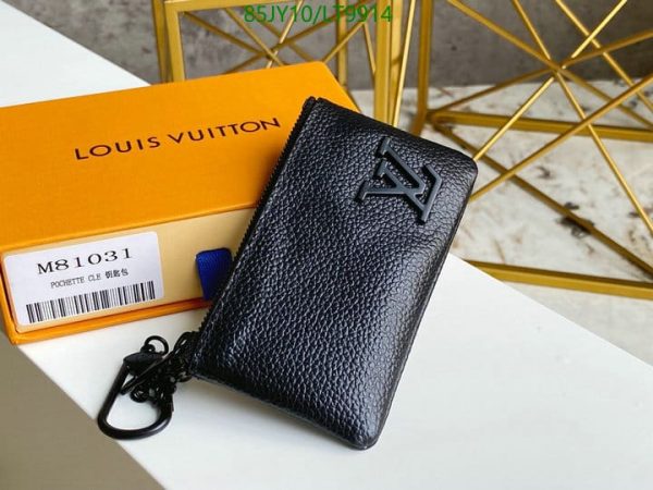 Louis Vuitton 1:1 Mirror Replica Plain Leather Logo Clutches Bag LT99145768123